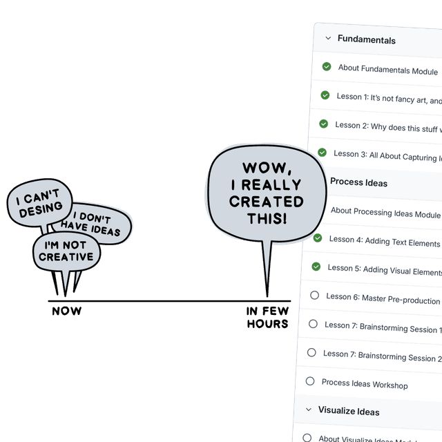 Explain Ideas Visually Self-Paced Course
