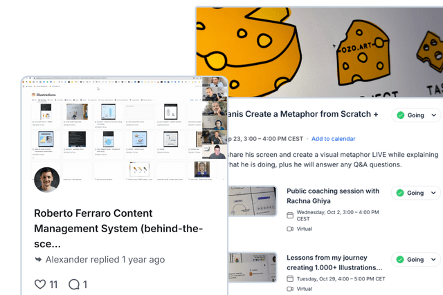Occasional live events